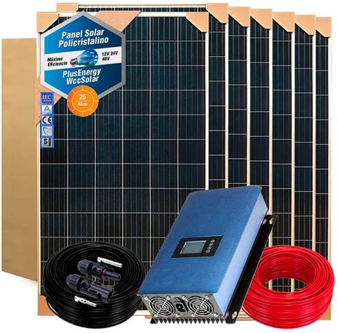 Kits Solares Conexión Red mas valorados Guía de autoconsumo con placas