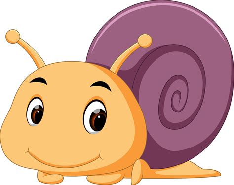 a comical snail cartoon 12848986 Vector Art at Vecteezy