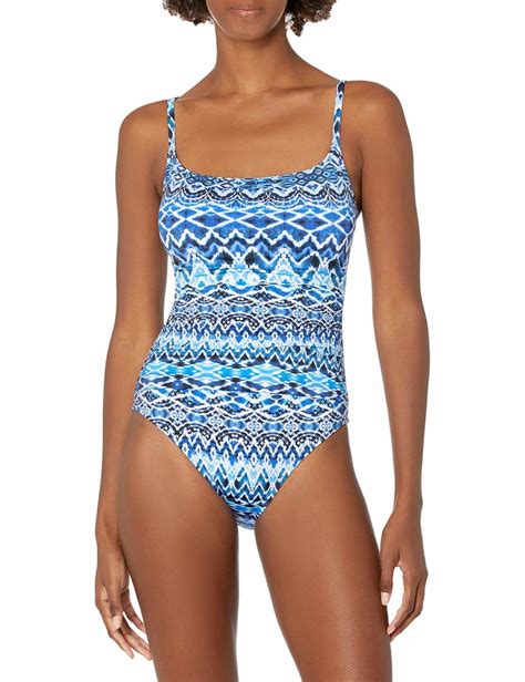 La Blanca Women S Rouched Body Lingerie Mio One Piece Swimsuit