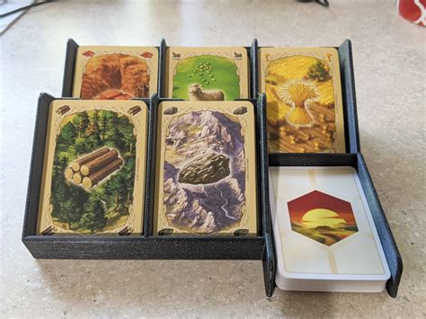 catan card holder  psychprod   stl model printablescom