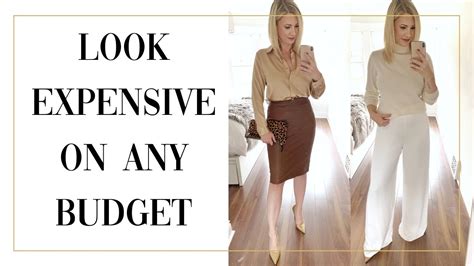 How To Look Expensive On Any Budget Youtube