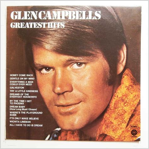 Glen Campbell Glen campbell s greatest hits (Vinyl Records, LP, CD) on ...