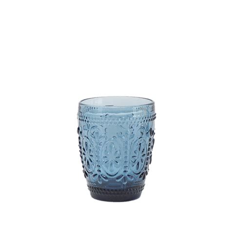 Decorative Water Glass Blue Hire For Weddings And Events Hampton Event Hire