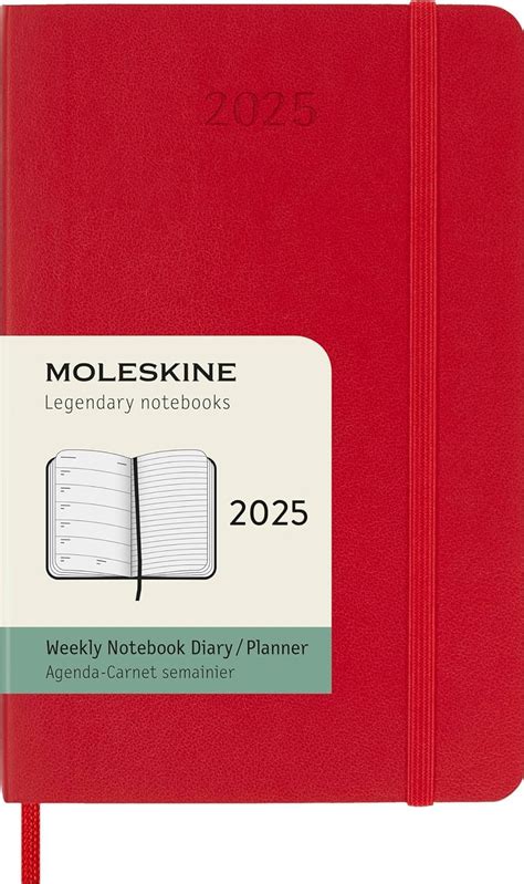 Moleskine Weekly Planner Weekly Agenda With Space For Notes Months