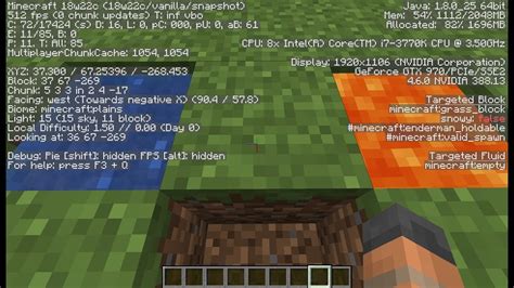 Minecraft F3 Commands Telegraph