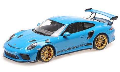 Modellautos Porsche Gt R Minichamps Gt Rs Blau