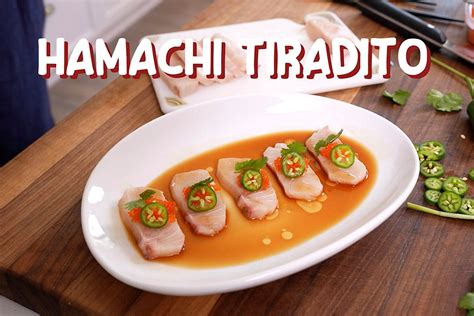 Recipe Hamachi Ponzu Chili