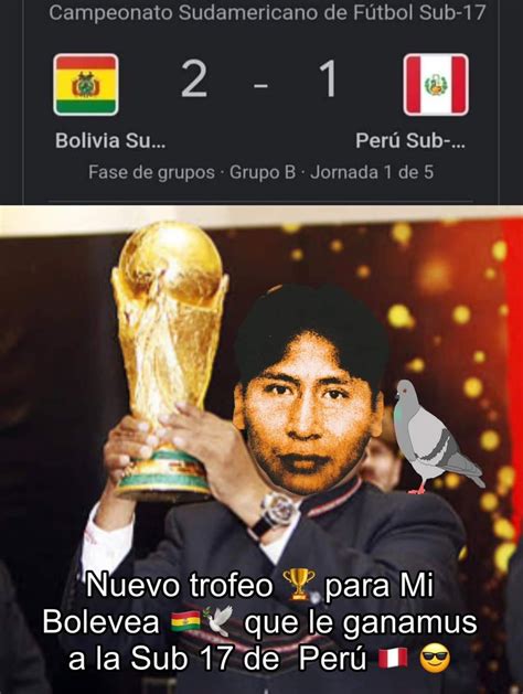 Bolivia campeón del mundo Meme by Diego feooooooo Memedroid