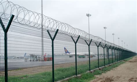 Protective Y Post Wire Mesh Fence For Airport