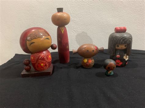 Japanese Wooden doll, Hobbies & Toys, Toys & Games on Carousell