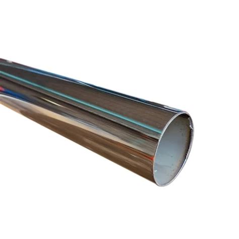 Silver Jindal ERW 202 Stainless Steel Pipe For Industrial Thickness