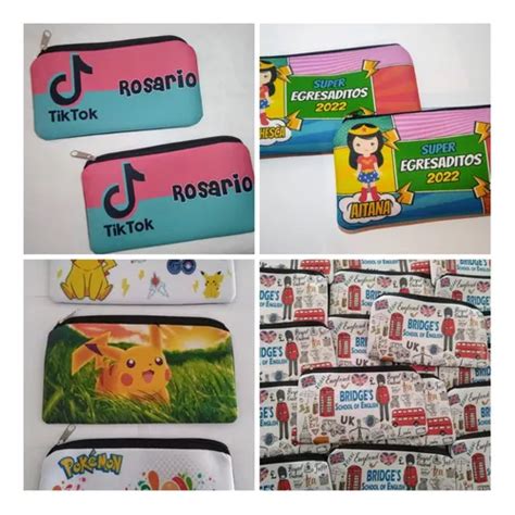 Comprar Souvenir Cartucheras Infantiles Personalizadas X 28 Unidades