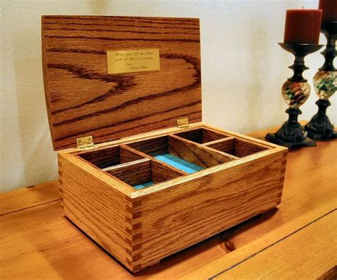 11 Free DIY Jewelry Box Plans | Diy wooden jewelry box, Jewelry box diy ...