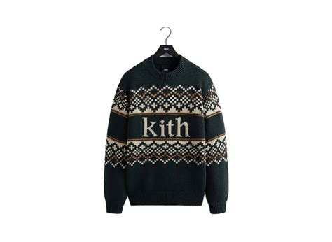 Kith Kithmas Fair Isle Crewneck Stadium