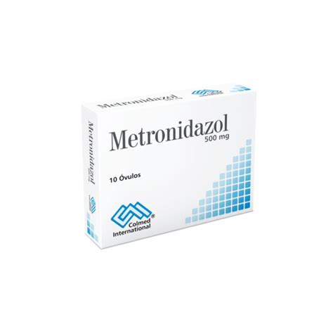 Metronidazol 500 Mg Óvulo Colmed Caja X 10 Óvulos Droguería Alameda Sur