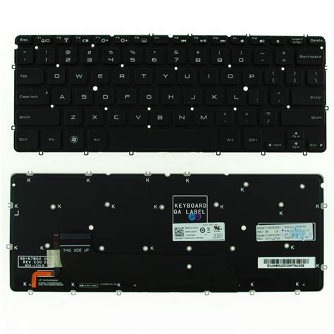 Πληκτρολόγιο Laptop Dell With Backlight XPS 12 13 13R 13D 13Z L321X