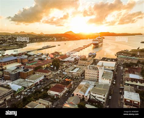 St john's, antigua aerial hi-res stock photography and images - Alamy