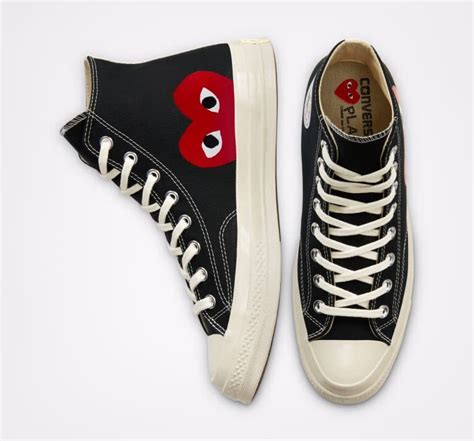 Converse X Comme Des Gar Ons Play Chuck High Top