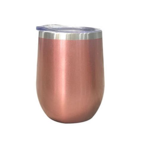 Kitcheniva Stainless Steel Wine Tumbler Pack Rose Gold Pack Rose