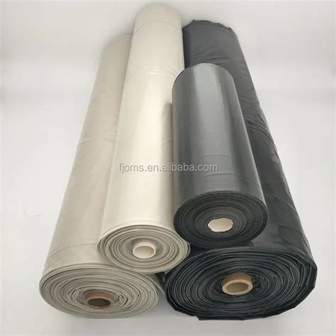 Thick Plastic Black Polyethylene Film Roll For Construction Builder