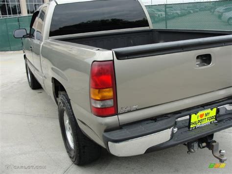 1999 Sunset Gold Metallic Chevrolet Silverado 1500 Ls Extended Cab 4x4