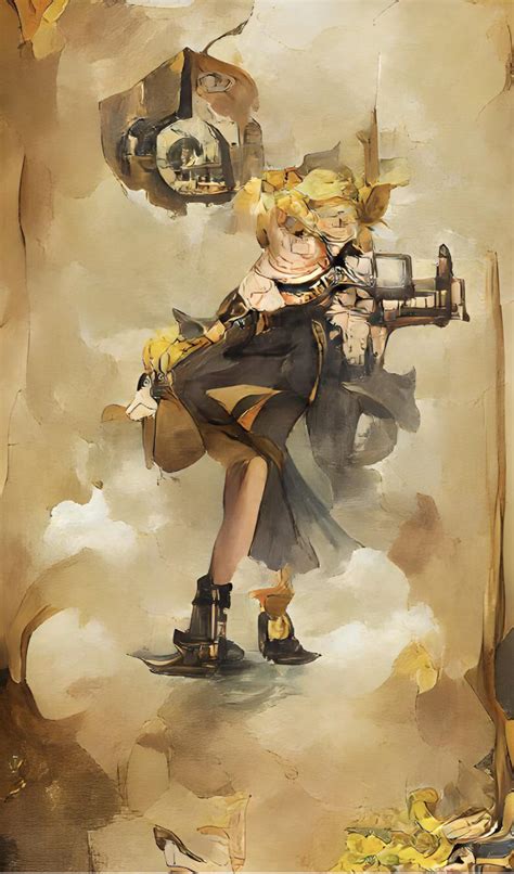 An AI attempted to make Kagamine Rin fan art : r/Vocaloid