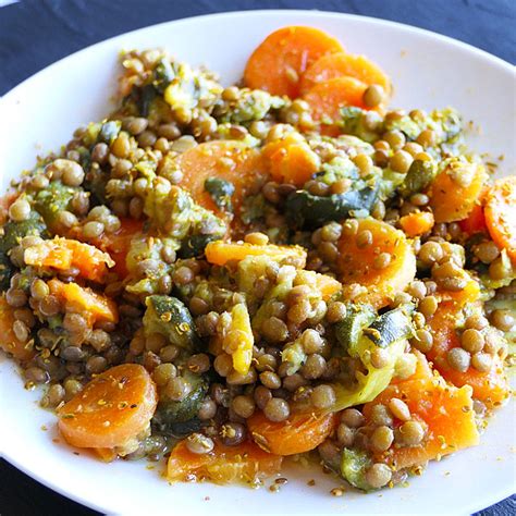 Curry De Lentilles Courgettes Carottes La Ferme D Alice