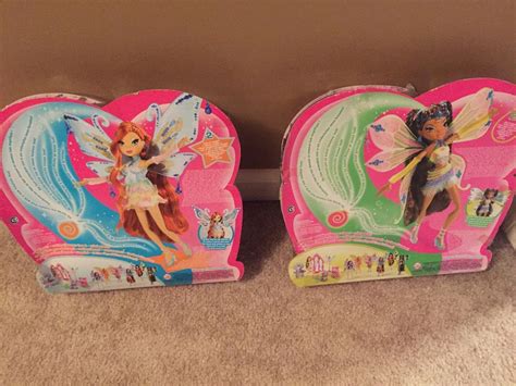 Winx Club Mattel Bloom Layla Aisha Glam Magic Enchantix Dolls