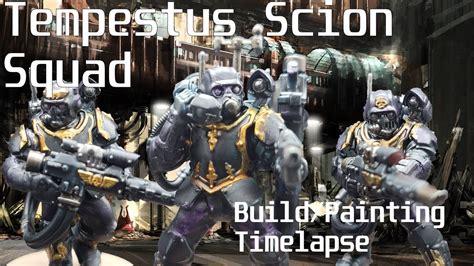 Custom Tempestus Scions Paintingbuilding Time Lapse Youtube