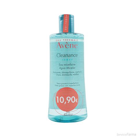 Comprar Avene Cleanance Agua Micelar Piel grasa 400 ml Envío gratis