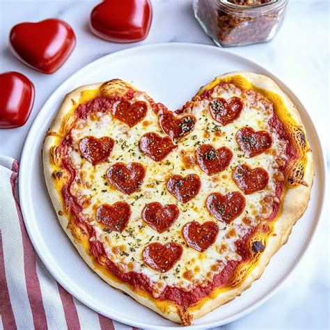 Delicious Heart Shaped Pizza Recipe For Your Special Occasion