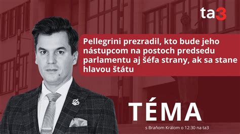 Pellegrini prezradil koho nominuje na post predsedu NR SR aj šéfa