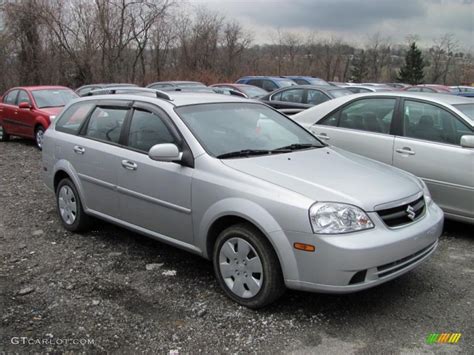 2007 Titanium Silver Metallic Suzuki Forenza Wagon 27771316 Gtcarlot