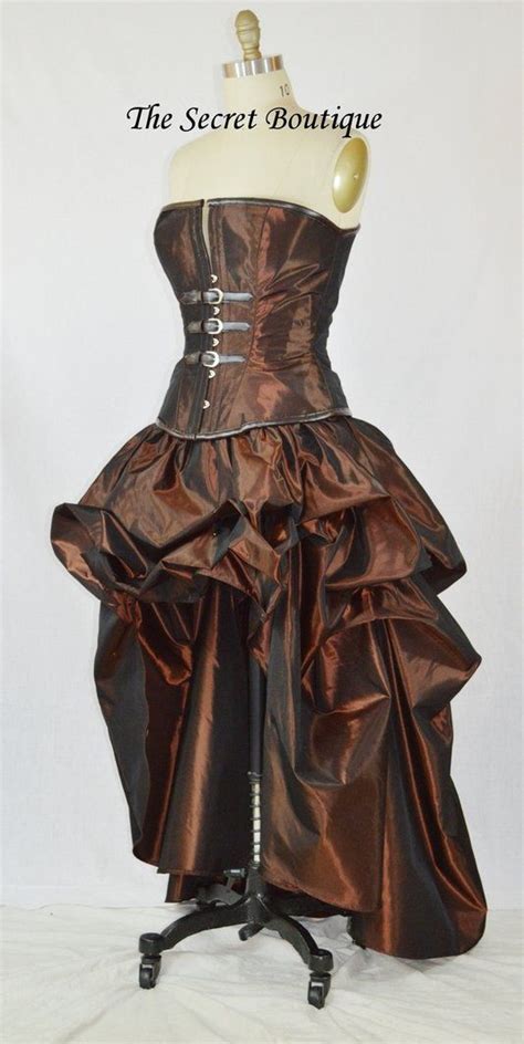 Custom Made Steampunk By The Secret Boutique Steampunk Dress Steampunk Prom