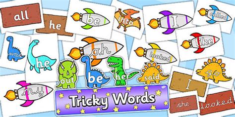 Tricky Words Resource Pack Profesor Hizo Twinkl