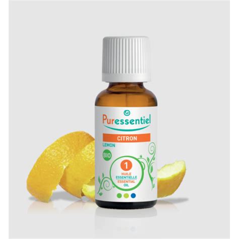 PURESSENTIEL HUILE ESSENTIELLE Citron BIO 30ml Pharmacie En