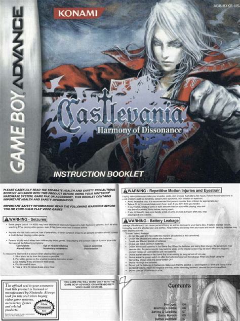 Castlevania - Harmony of Dissonance (USA) | PDF