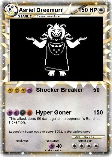 Pokémon Asriel Dreemurr 137 137 Shocker Breaker My Pokemon Card