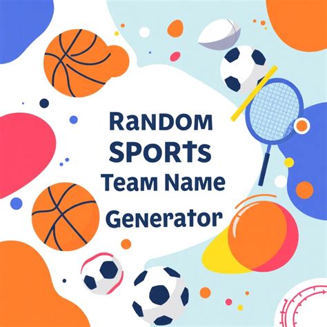 Best Random Sports Team Generator Vondy