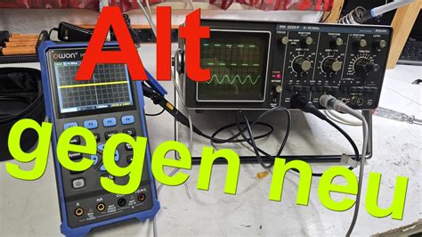 OWON HDS Oszilloskop Multimeter Signalgenerator Kondensatortester Damit