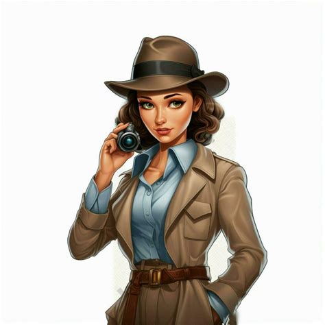 Woman Detective Stock Photos, Images and Backgrounds for Free Download