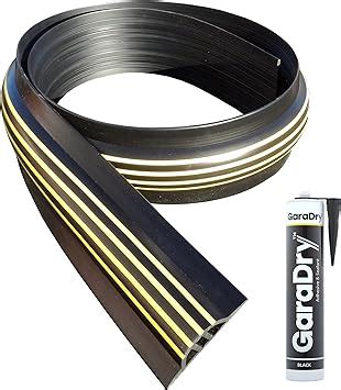 Mm High Garage Door Threshold Seal Kit M Length Flexible Pvc