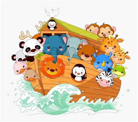 Noah Ark Clipart Story, HD Png Download , Transparent Png Image - PNGitem