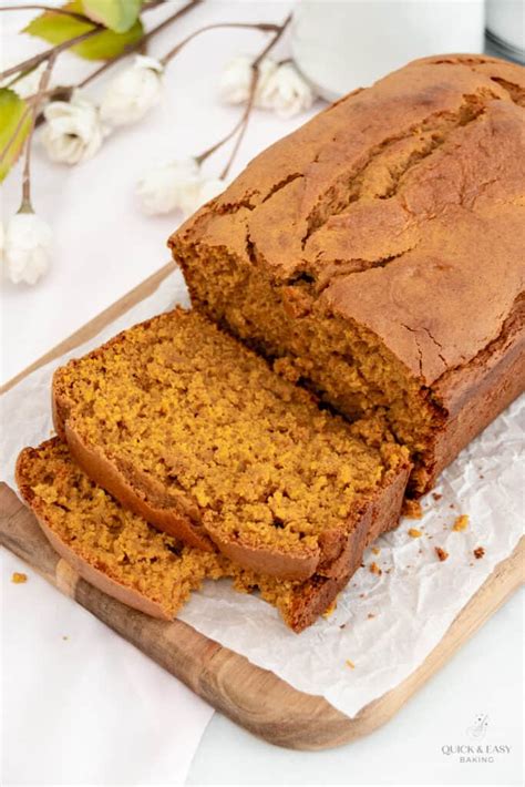 Easy Pumpkin Bread With Cake Mix And Canned Pumpkin Quick And Easy Baking