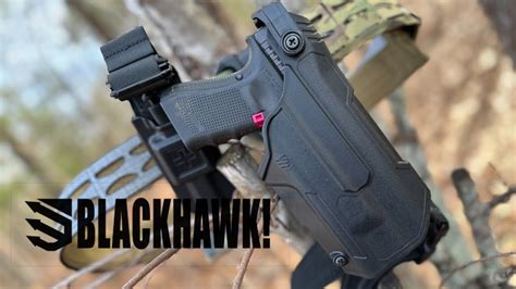 T Series L D Light Bearing Duty Holster Blackhawk Youtube