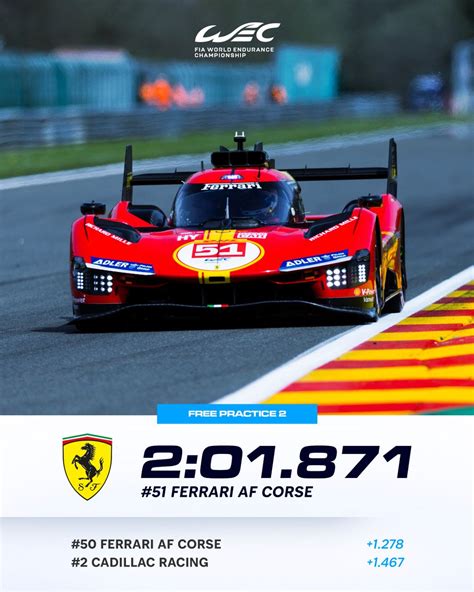 Fia World Endurance Championship On Twitter Free Practice The