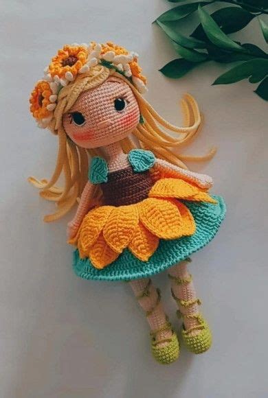 Receita Boneca Girassol Amigurumi Elo7 Produtos Especiais In 2024