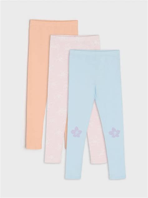 Legginsy 3 pack Kolor pomarańczowy SINSAY 4887R 24X