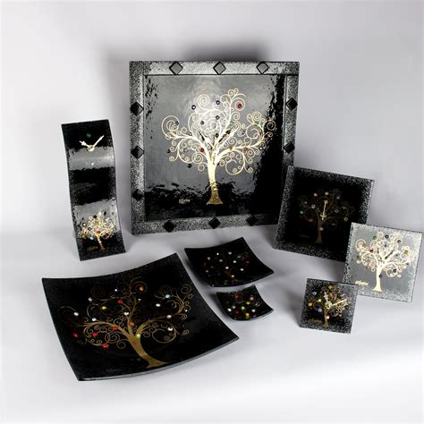 Wall Clock The Tree Of Life Original Murano Glass OMG