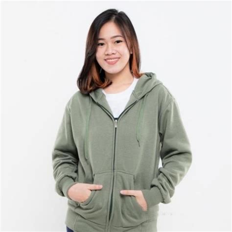 Jual Jaket Hoodie Zipper Polos Unisex Shopee Indonesia